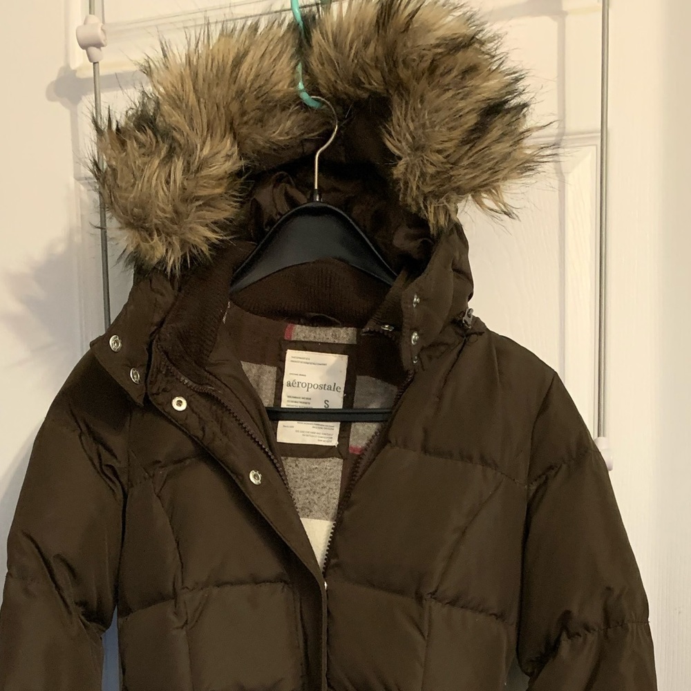 Aeropostale brown winter jacket